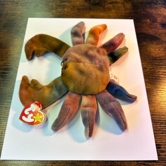 Claude The Crab Beanie Baby Original 1996 - Picture 3 of 8